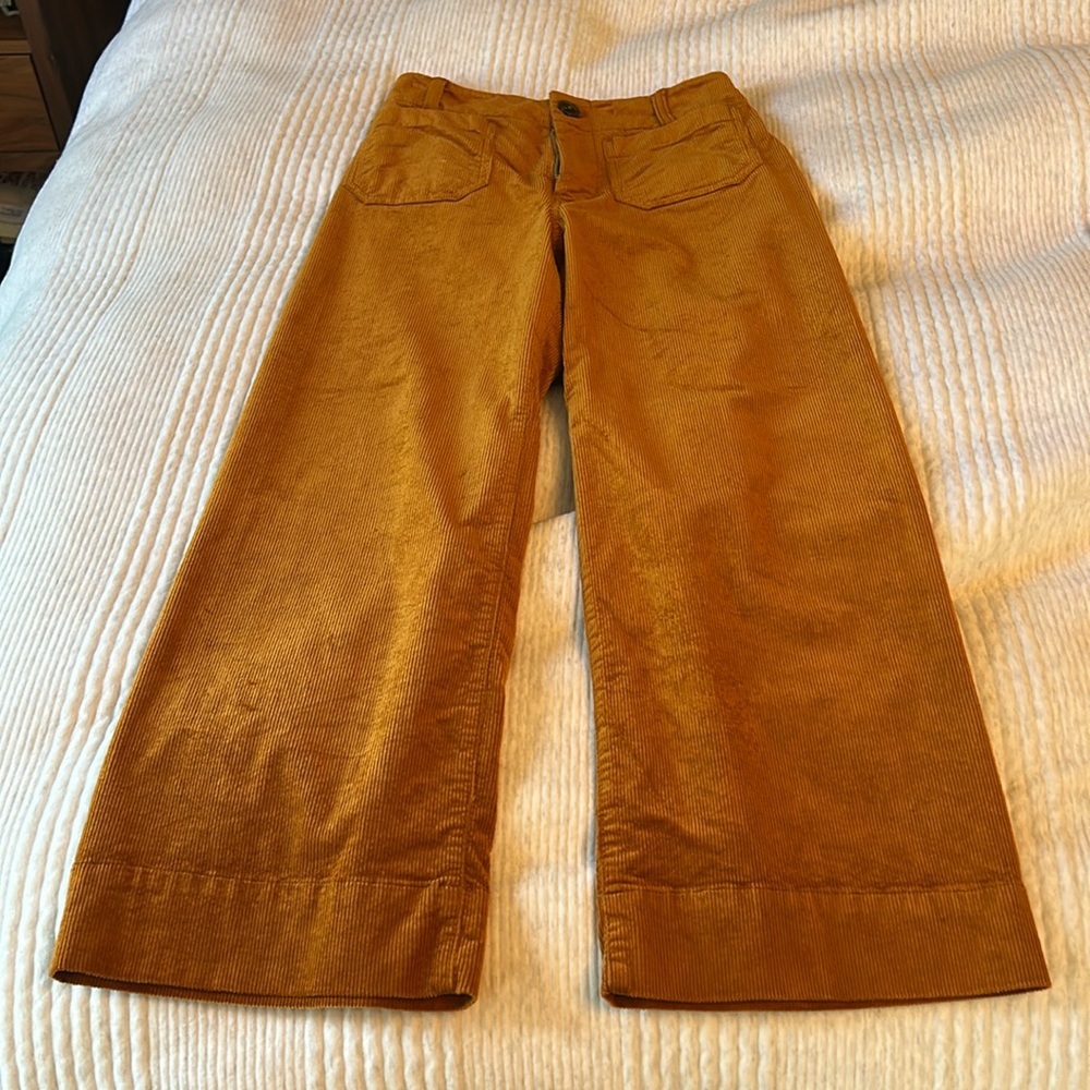 Maeve the Colette corduroy pants from Anthropologie